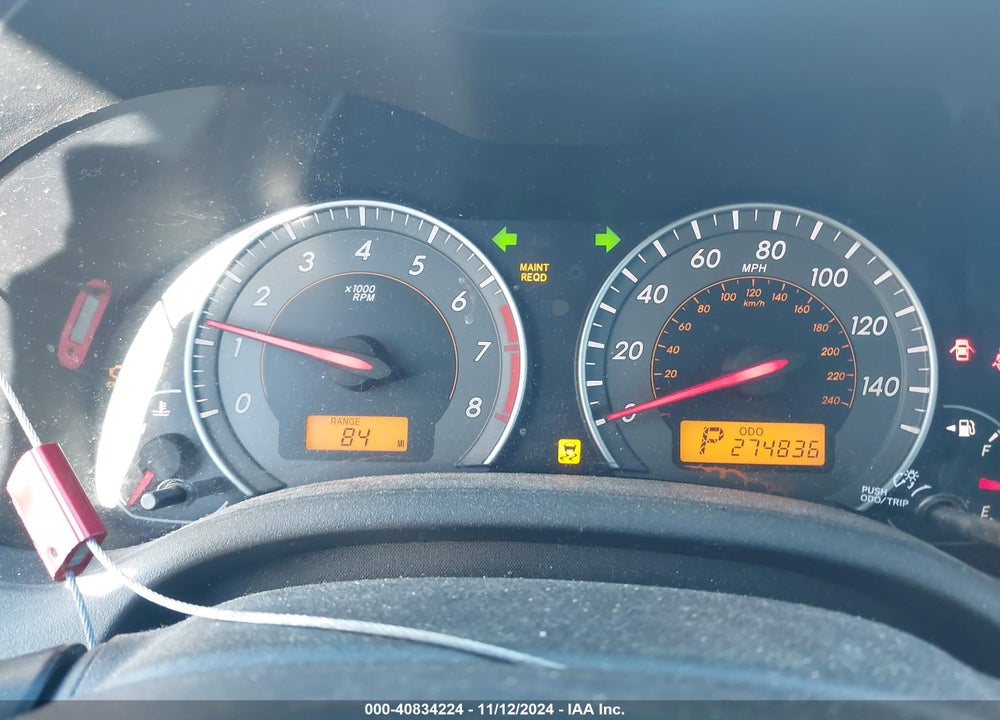 2010 TOYOTA COROLLA S VIN: 1NXBU4EE1AZ382716