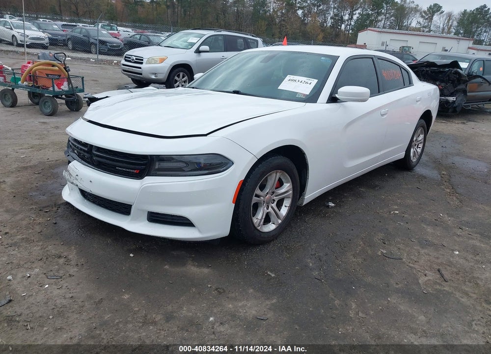 2018 DODGE CHARGER SXT RWD VIN: 2C3CDXBG4JH281581