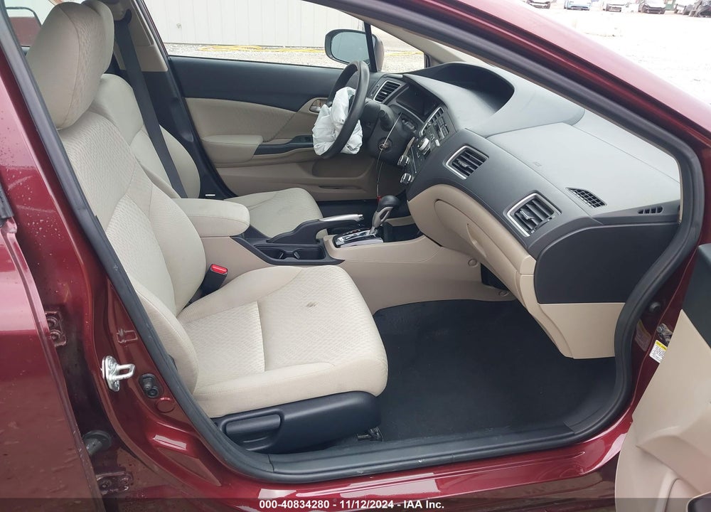 2014 HONDA CIVIC LX VIN: 19XFB2F50EE067618
