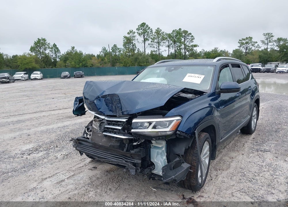 2021 VOLKSWAGEN ATLAS 3.6L V6 SEL VIN: 1V2ER2CA3MC601840