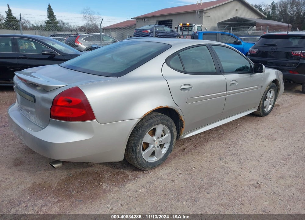 2008 PONTIAC GRAND PRIX VIN: 2G2WP552681181414