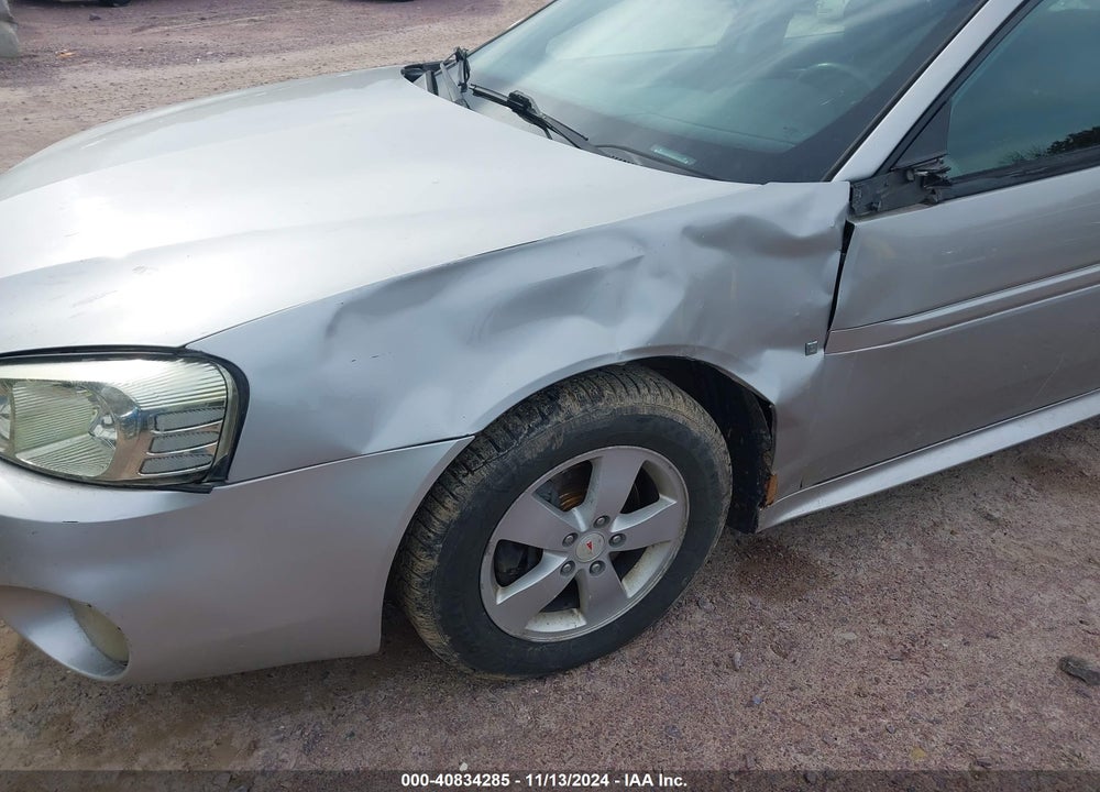 2008 PONTIAC GRAND PRIX VIN: 2G2WP552681181414