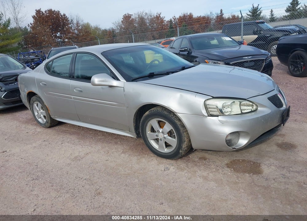 2008 PONTIAC GRAND PRIX VIN: 2G2WP552681181414