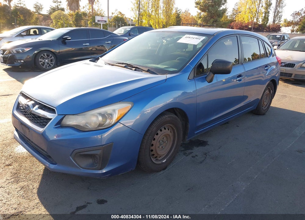 2014 SUBARU IMPREZA 2.0I VIN: JF1GPAA6XE8269995