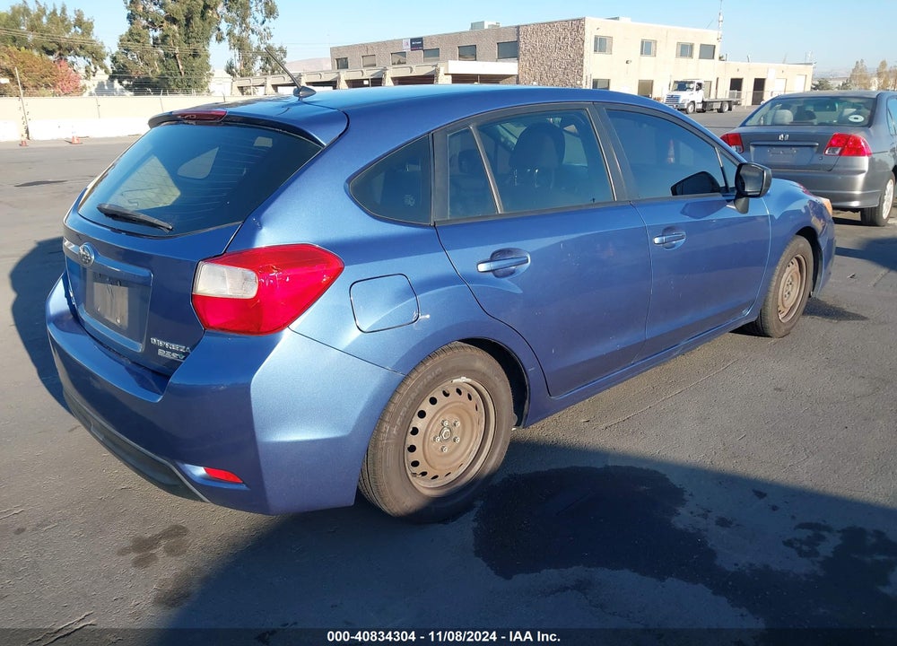 2014 SUBARU IMPREZA 2.0I VIN: JF1GPAA6XE8269995
