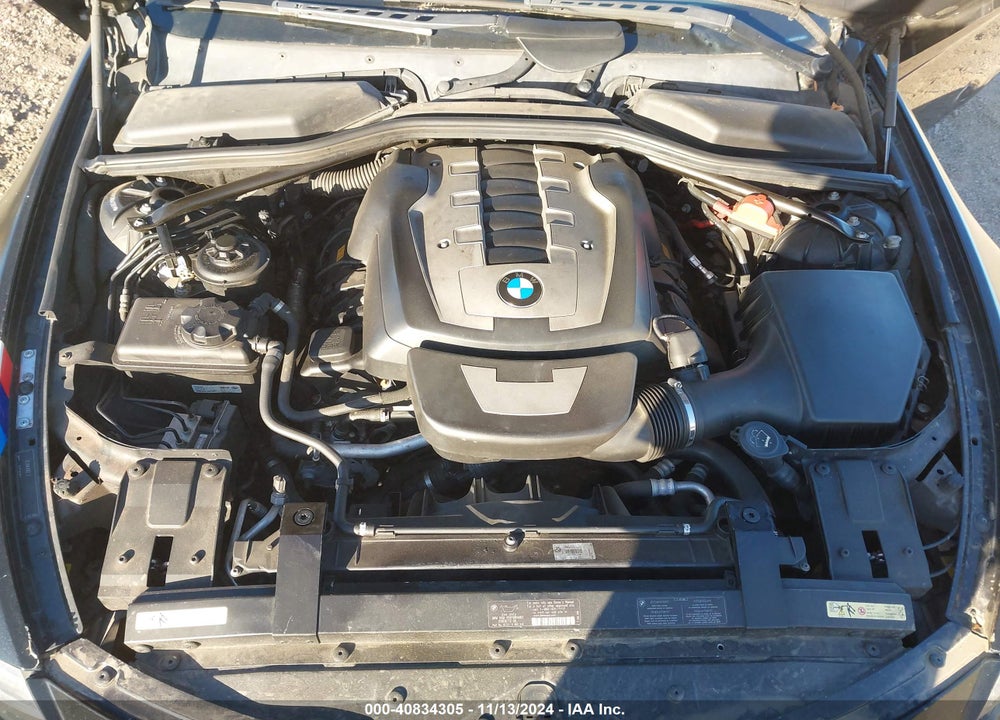 2007 BMW 650I VIN: WBAEK13597CN84501