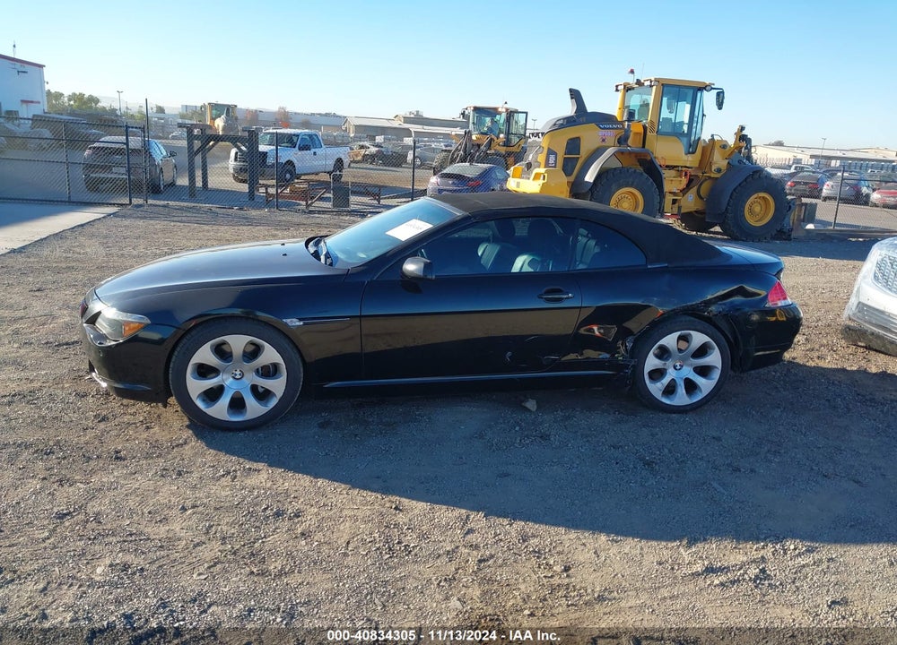2007 BMW 650I VIN: WBAEK13597CN84501