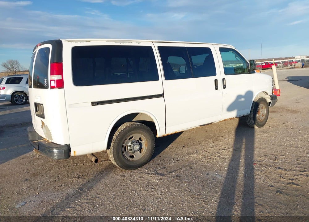 2008 CHEVROLET EXPRESS LS VIN: 1GAHG35K681190931