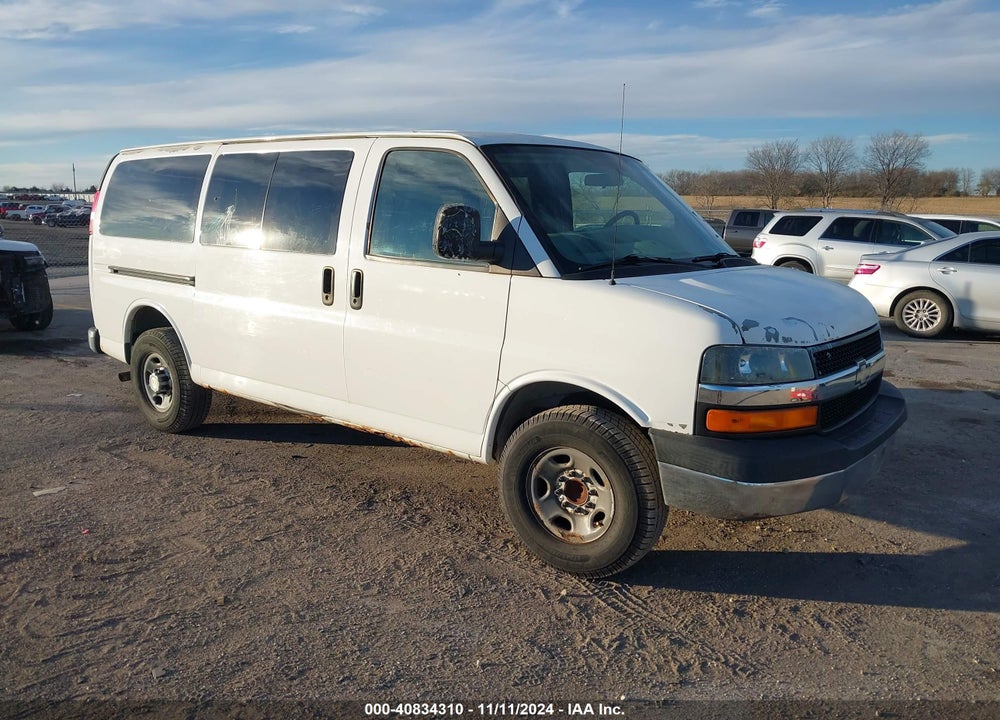2008 CHEVROLET EXPRESS LS VIN: 1GAHG35K681190931