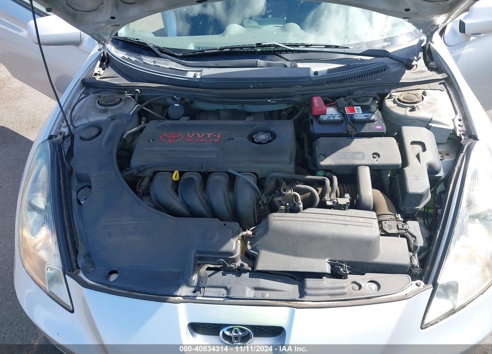 2001 TOYOTA CELICA GT VIN: JTDDR32T510091221