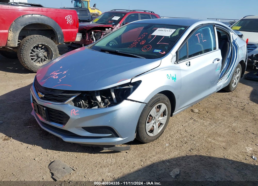 2017 CHEVROLET CRUZE LS AUTO VIN: 1G1BC5SM0H7208839