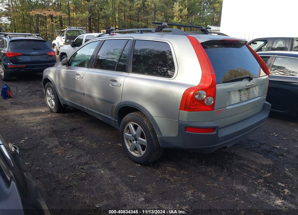 2004 VOLVO XC90 2.5T VIN: YV1CN59H041109332
