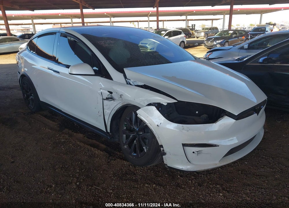 2022 TESLA MODEL X DUAL MOTOR ALL-WHEEL DRIVE VIN: 7SAXCBE57NF327125