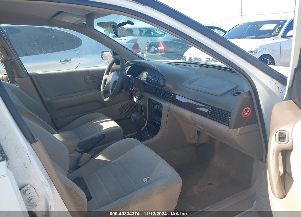 1997 NISSAN ALTIMA GLE/GXE/SE/XE VIN: 1N4BU31D8VC196927