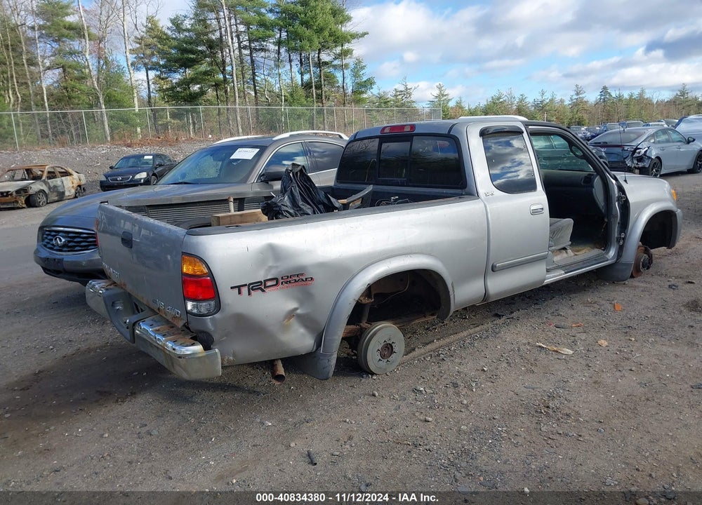 2004 TOYOTA TUNDRA SR5 V8 VIN: 5TBBT44154S450832
