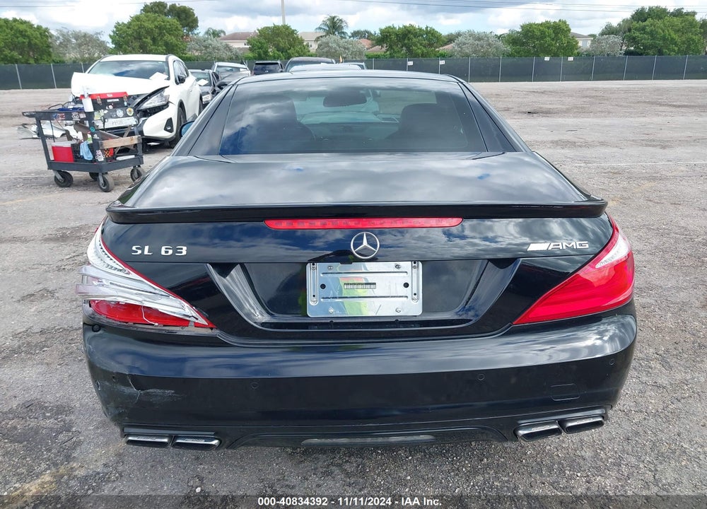 2013 MERCEDES-BENZ SL 63 AMG VIN: WDDJK7EA7DF016732
