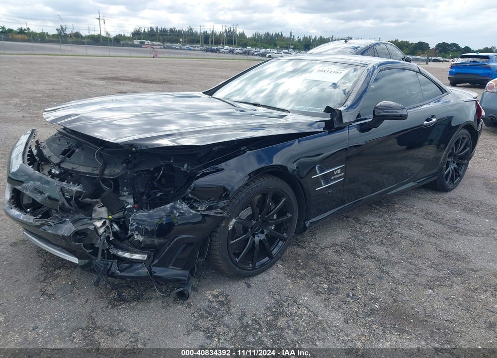 2013 MERCEDES-BENZ SL 63 AMG VIN: WDDJK7EA7DF016732
