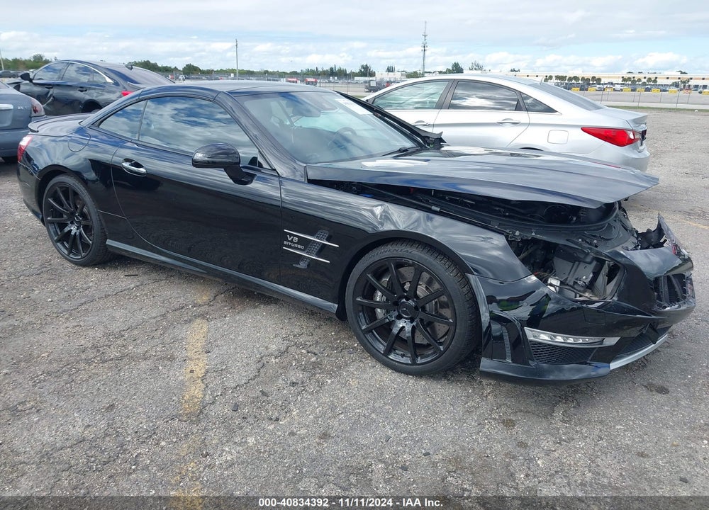 2013 MERCEDES-BENZ SL 63 AMG VIN: WDDJK7EA7DF016732