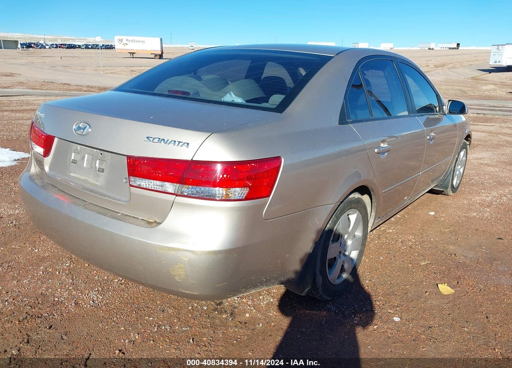 2007 HYUNDAI SONATA GLS VIN: 5NPET46C77H182024
