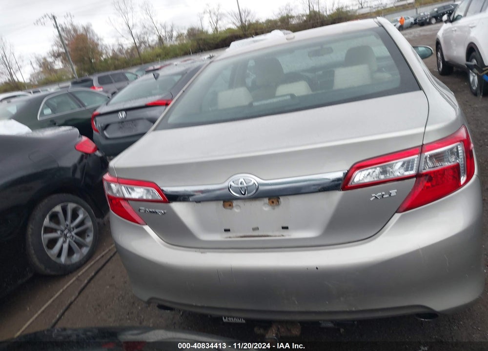 2014 TOYOTA CAMRY XLE V6 VIN: 4T1BK1FK2EU024846