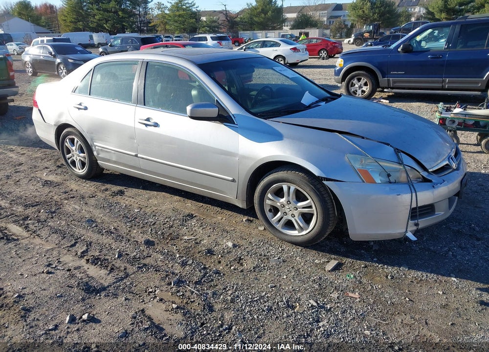 2007 HONDA ACCORD 2.4 EX VIN: 1HGCM56747A093159