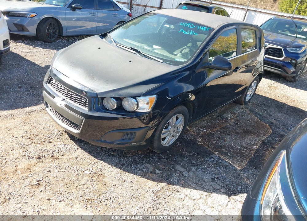 2012 CHEVROLET SONIC 2LT VIN: 1G1JC6SHXC4125174