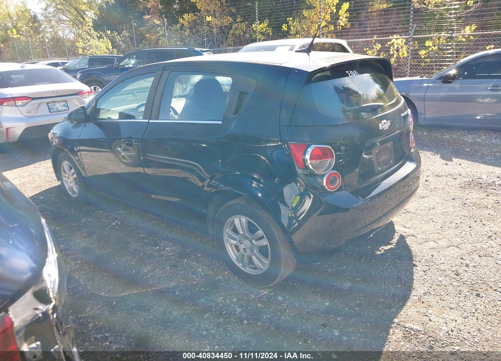 2012 CHEVROLET SONIC 2LT VIN: 1G1JC6SHXC4125174