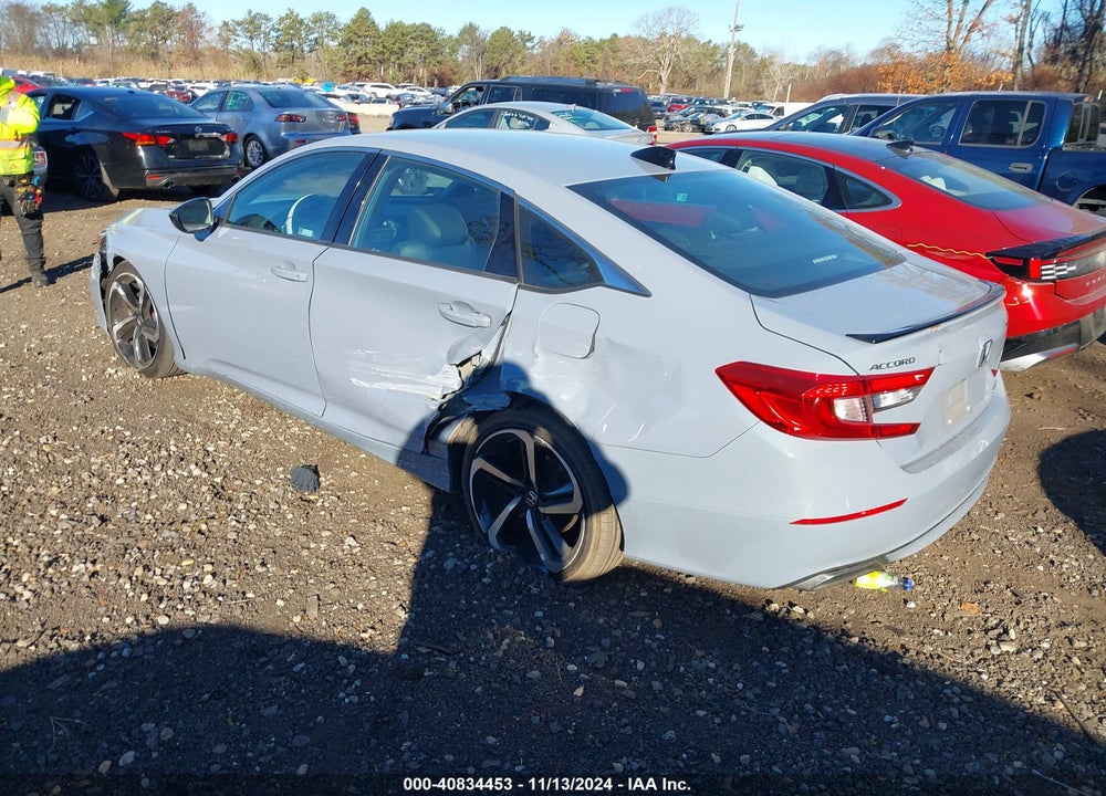 2022 HONDA ACCORD SPORT VIN: 1HGCV1F36NA036932