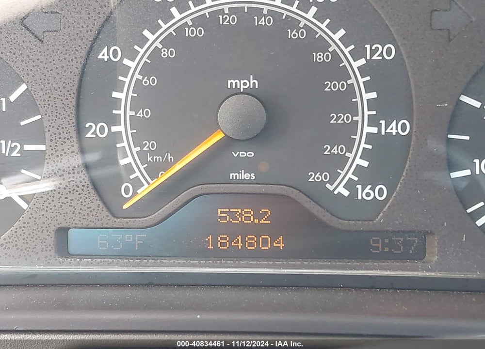 1997 MERCEDES-BENZ E 320 VIN: WDBJF55F6VA445727