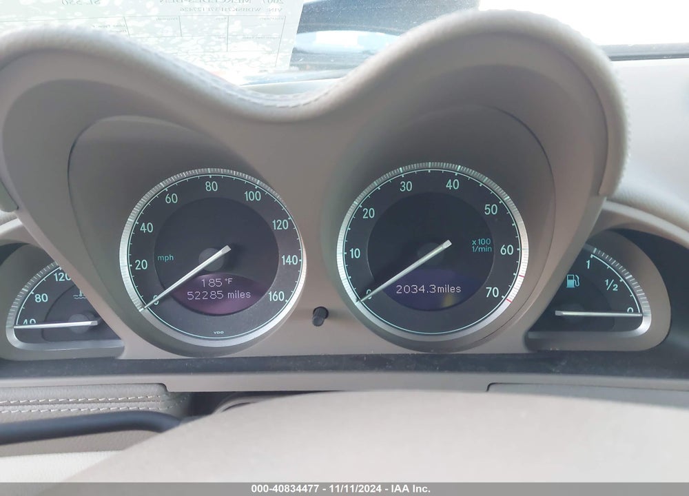 2007 MERCEDES-BENZ SL 550 VIN: WDBSK71F37F127426