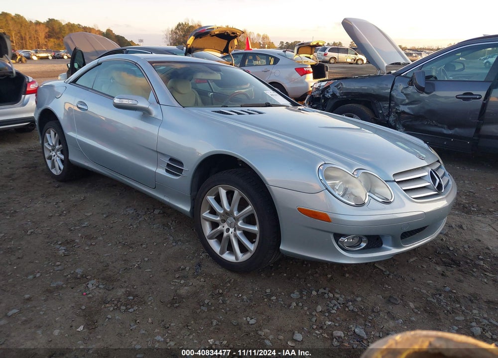 2007 MERCEDES-BENZ SL 550 VIN: WDBSK71F37F127426