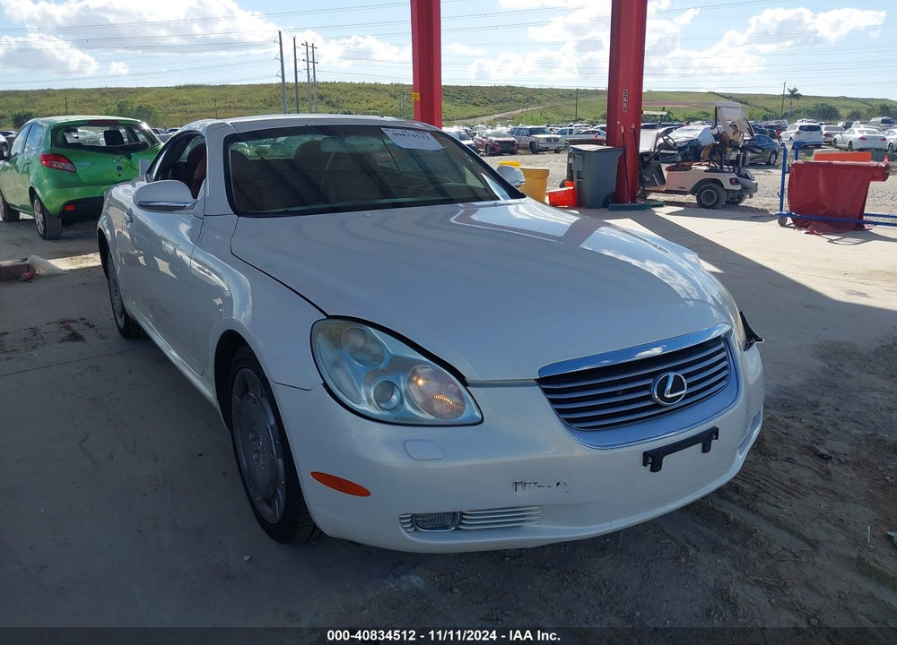 2002 LEXUS SC 430 VIN: JTHFN48Y320018748