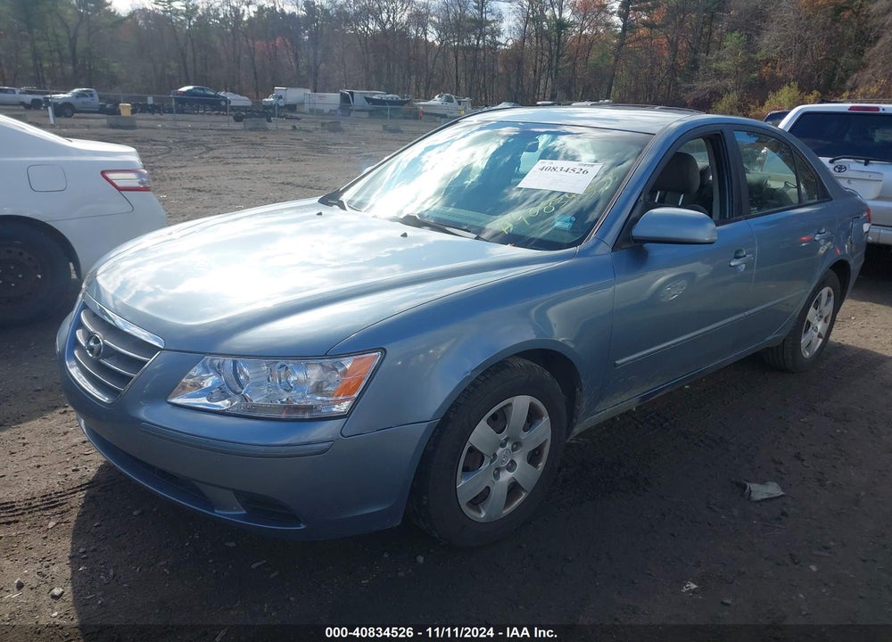 2010 HYUNDAI SONATA GLS VIN: 5NPET4AC8AH596301