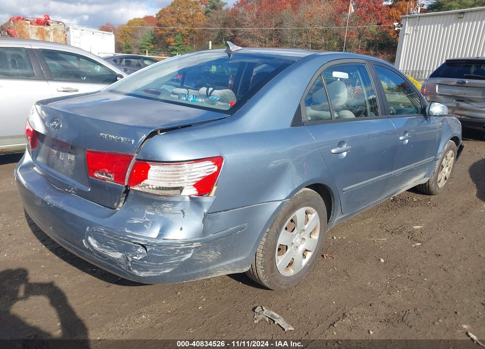 2010 HYUNDAI SONATA GLS VIN: 5NPET4AC8AH596301