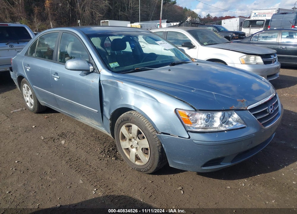 2010 HYUNDAI SONATA GLS VIN: 5NPET4AC8AH596301