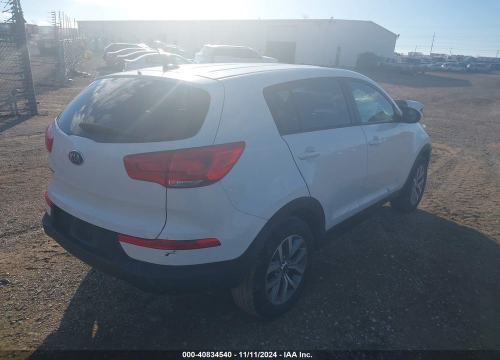 2015 KIA SPORTAGE LX VIN: KNDPB3AC8F7713506