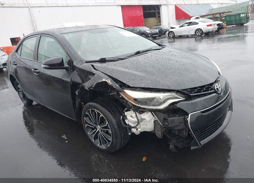 2015 TOYOTA COROLLA S PLUS VIN: 2T1BURHEXFC292241