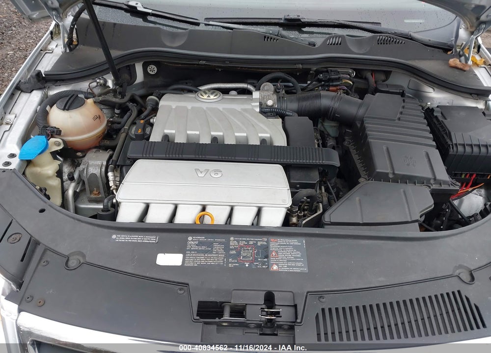 2007 VOLKSWAGEN PASSAT 3.6 VIN: WVWVU73C87E074370