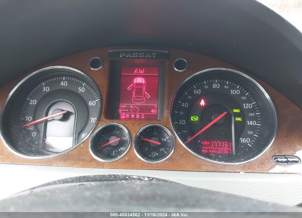 2007 VOLKSWAGEN PASSAT 3.6 VIN: WVWVU73C87E074370