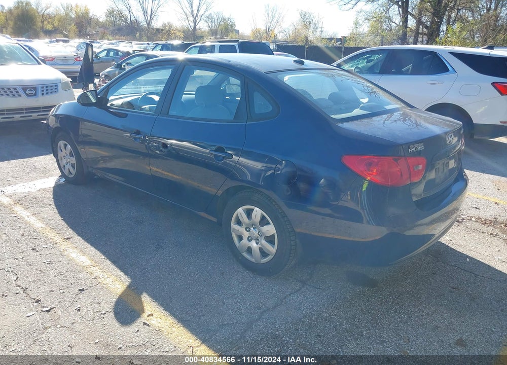 2008 HYUNDAI ELANTRA GLS/SE VIN: KMHDU46D28U580195