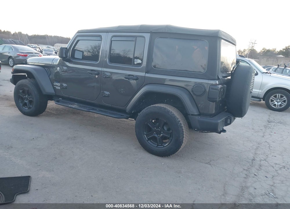 2018 JEEP WRANGLER UNLIMITED SPORT S 4X4 VIN: 1C4HJXDGXJW159557