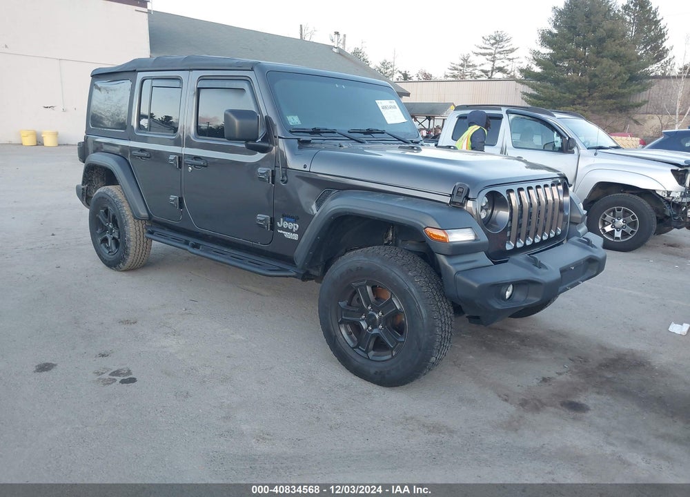 2018 JEEP WRANGLER UNLIMITED SPORT S 4X4 VIN: 1C4HJXDGXJW159557