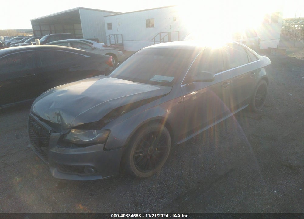 2012 AUDI A4 2.0T PREMIUM VIN: WAUFFAFL6CA119926