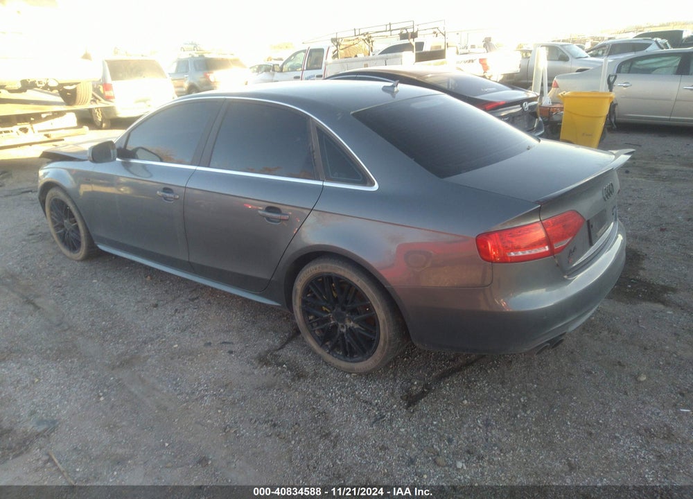 2012 AUDI A4 2.0T PREMIUM VIN: WAUFFAFL6CA119926
