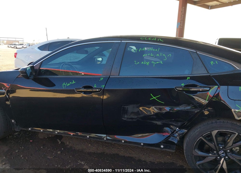 2019 HONDA CIVIC SPORT VIN: 19XFC2F87KE044162