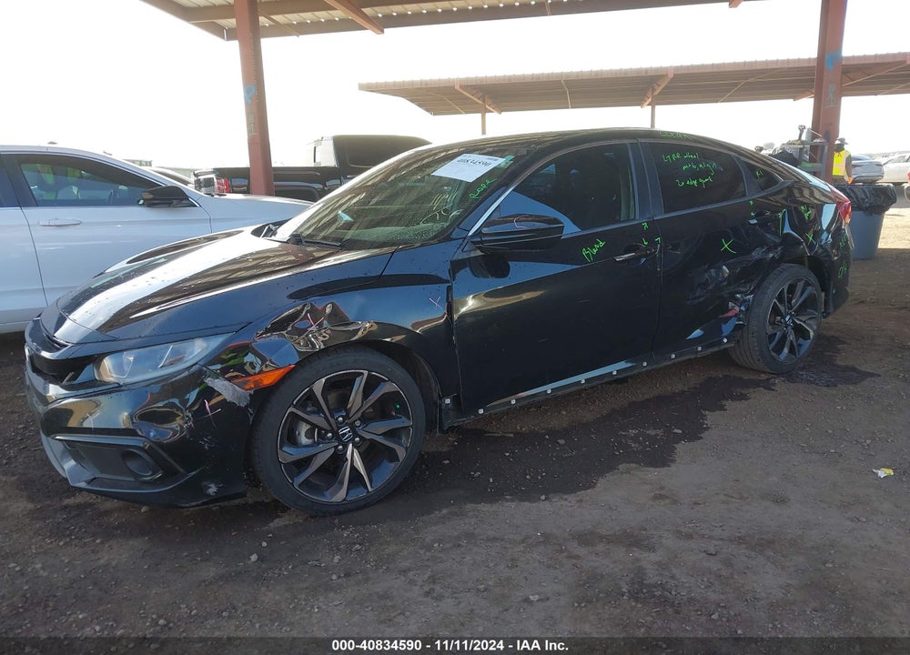 2019 HONDA CIVIC SPORT VIN: 19XFC2F87KE044162
