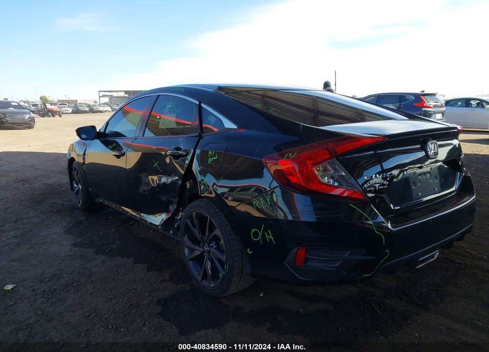 2019 HONDA CIVIC SPORT VIN: 19XFC2F87KE044162