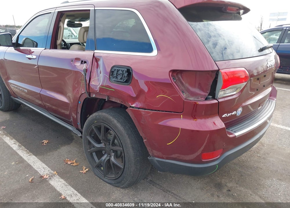 2017 JEEP GRAND CHEROKEE LIMITED 4X4 VIN: 1C4RJFBG4HC807682