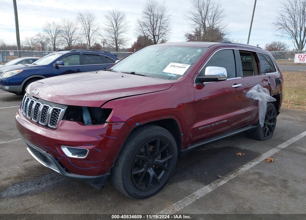 2017 JEEP GRAND CHEROKEE LIMITED 4X4 VIN: 1C4RJFBG4HC807682