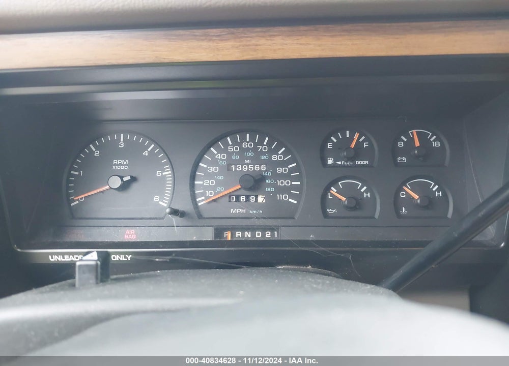 1996 DODGE DAKOTA VIN: 1B7GG23X9TS679273
